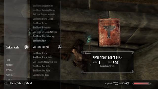 Skyrim mod Alidons Armory Staff of Magnus смотреть онлайн