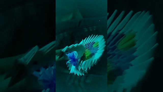 Craft | Origami 3D swan | making with colorfull papers смотреть онлайн
