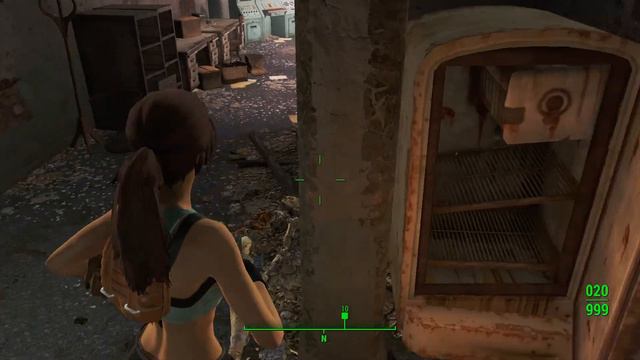 FALLOUT 4: LARA CROFT PART 22 (Gameplay - no commentary) смотреть онлайн