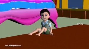 Ten in the Bed Nursery Rhyme - 3D Animation English Rhymes & Songs for Children (Ten in a Bed)