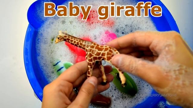 Wild Animal and Sea Animal Toys - Learn Animal Names смотреть онлайн