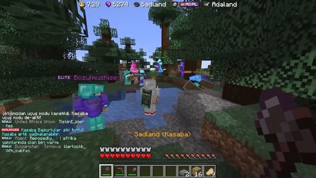 Gerçek Dünya Haritalı Minecraft / (İngiltere Savaşı!) Bölüm 2 смотреть онлайн