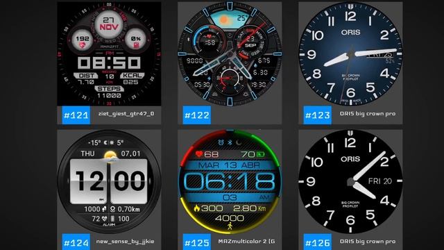 Top 249 Watch Faces For the Amazfit GTR 2 смотреть онлайн