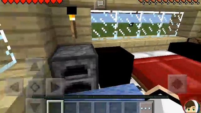 Обзор красивого домика в игре Minecraft версия 0.14.3 смотреть онлайн