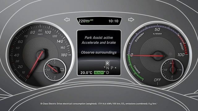 B-Class Electric Drive: Active Parking Assist - Mercedes-Benz original смотреть онлайн