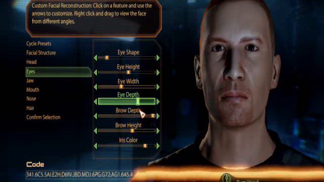 Mass Effect - Character Creation - Official Gameplay смотреть онлайн