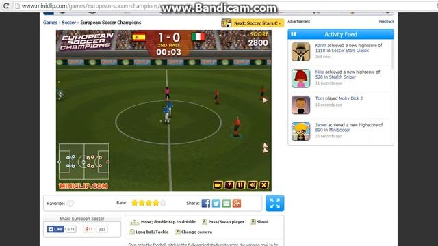 European Soccer Champion Gameplay Episode1 смотреть онлайн