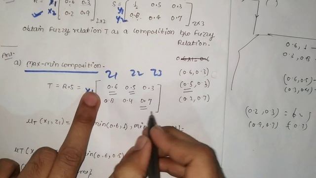 Fuzzy Composition - Max-Min and Max-Product Composition With solved example in neural network hindi смотреть онлайн