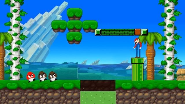 Mario Build 9999 Numberblocks vs the Giant Leg Calamity | Game Animation смотреть онлайн