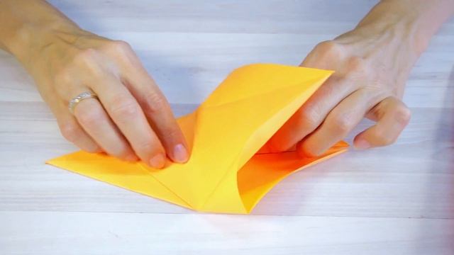 Оригами ЖУРАВЛИК из бумаги | Как сделать живую поделку своими руками? смотреть онлайн