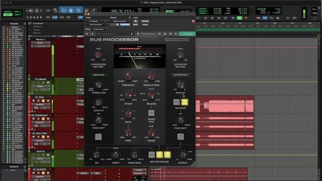 Softube Bus Processor : Компрессор и сатуратор в одном плагине смотреть онлайн