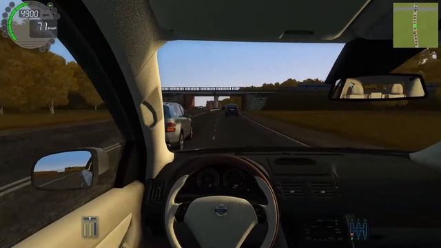 City Car Driving - Volvo XC90 | Highway Racing смотреть онлайн