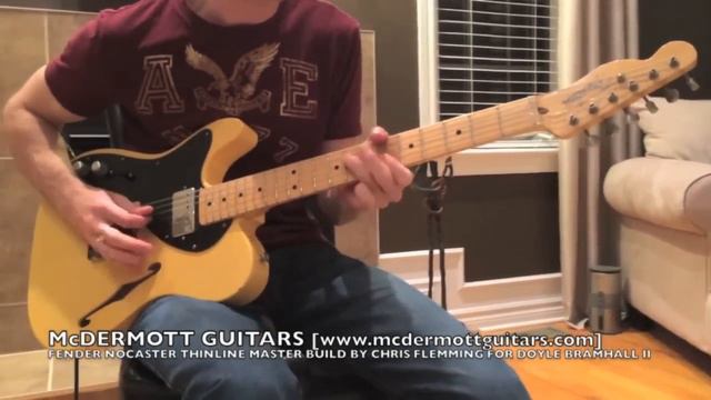 Fender Nocaster Master Build for Doyle Bramhall II *FOR SALE* смотреть онлайн