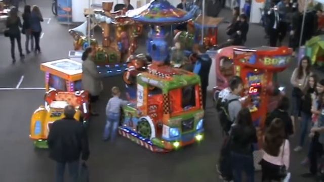 Карусель атракцион детская качалка