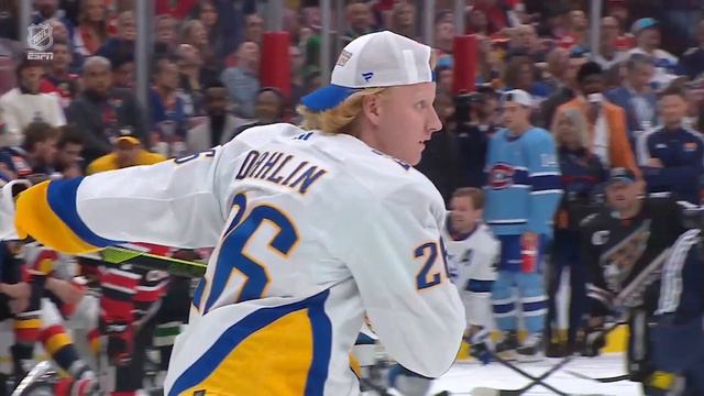 NHL All-Star Game 2023.The fastest throw. Матч всех звёзд НХЛ 2023.Самый быстрый бросок 🥅 смотреть онлайн