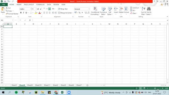 Create, Save and Navigate an Excel Workbook смотреть онлайн