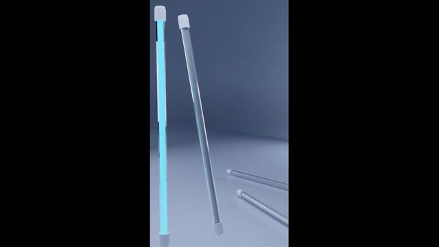 Анимация люминесцентных ламп | Blender3D смотреть онлайн