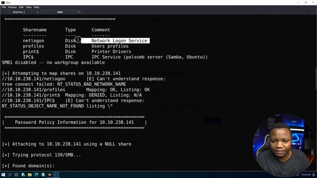 Enumerating And Exploiting SMB , the basics | Tryhackme Network Services смотреть онлайн