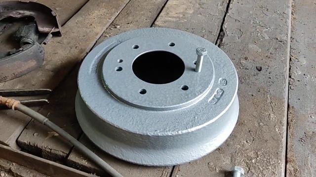 Как снять тормозные барабаны Хёндай Галлопер 2 спустя 20 лет смотреть онлайн