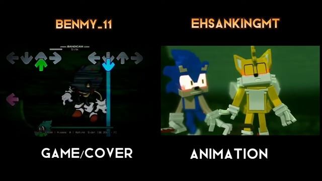 Sonic Saves Tails - Good Ending - FNF Minecraft Animation - Animated (FNF Sink But It's a Drowning) смотреть онлайн