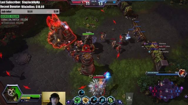 Chen(storm, earth, and fire) high grandmaster hero league gameplay video by Fan смотреть онлайн