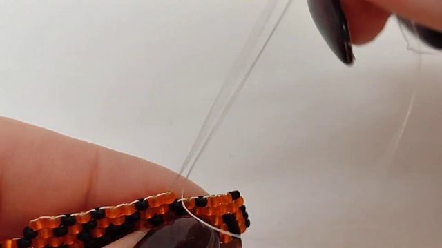 ? " ТИГР В ПОДКОВЕ". ❄️ Символ года Кирпичное плетение. Часть 6/9. смотреть онлайн