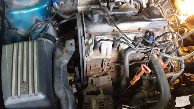 замена грм Vw 1,8 Vento/golf3/passatb3 мотор ABS.метки грм 1,8 венто/гольф3/пассат3.