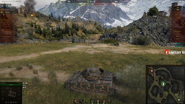 Как поднять процент побед в World of Tanks тактический аспект Camelot G обзор видео гайд. смотреть онлайн
