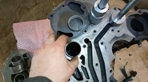 удаляем балансирные валы 4g63 4g69 mitsubishi 4g63t evolution outlander turbo