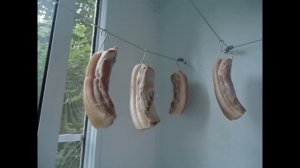 Грудинка варено-копченая. Су-вид по нашему. Электростатическое копчение.