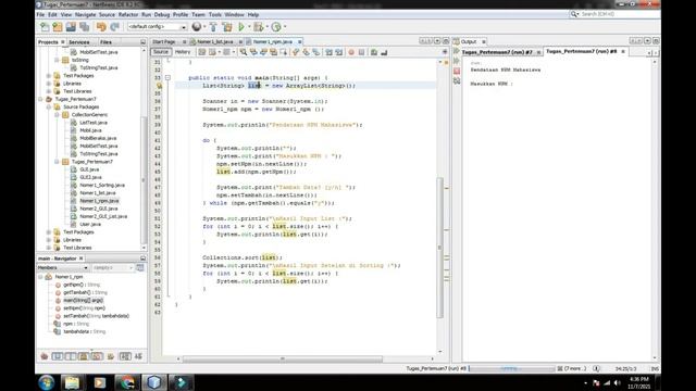 Implementasi Collection Generic pada GUi Java смотреть онлайн