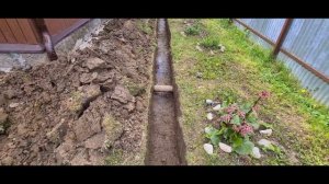 Дренаж участка с принудительной откачкой.