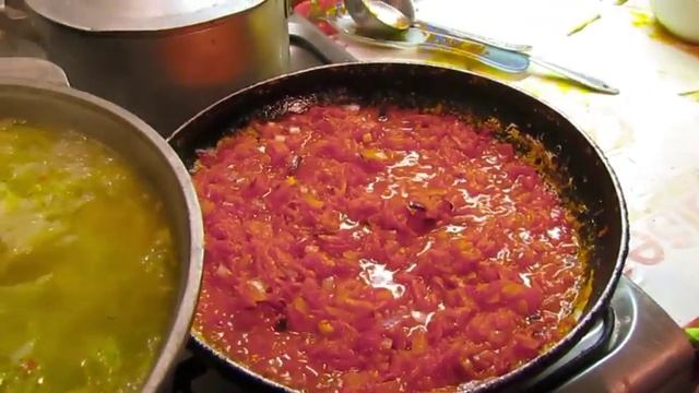 Вкуснейший борщ из курицы!!! смотреть онлайн