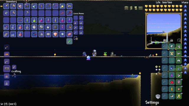 Terraria 1.3 Ep18: ZOOMED IN AND DUKE FAAAIIILLLL смотреть онлайн