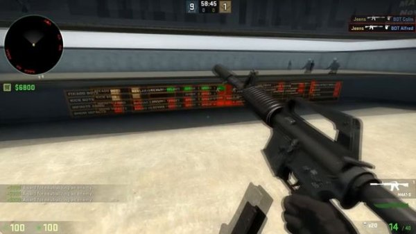 Aim Training CS GO / Тренировка стрельбы, карта Aim Botz