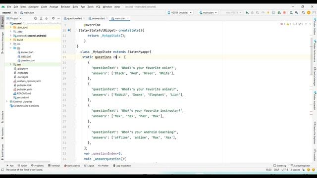 Flutter #14 Flutter Crash Course for Beginners 2022 Build a Flutter App with Google's Flutter & Dar смотреть онлайн
