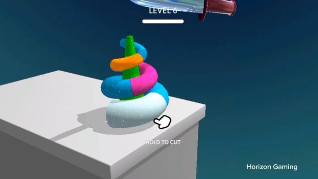 Slice it All !! Very satisfying and Relaxing ASMR Slicing Game level 1-10 | смотреть онлайн