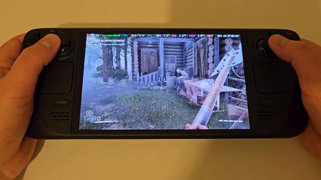 FSR3 Atomic Heart Steam Deck Frame Generation | SteamOS 3.5