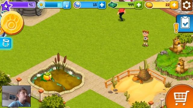Детская игра Zoo Craft.Создаем собственный зоопарк. смотреть онлайн