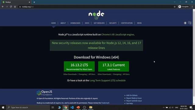 Installing Node.js and NPM in Windows | Discussion On Node.js & NPM | Complete React.js Course 2022 смотреть онлайн