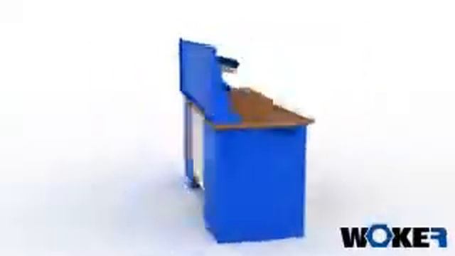 Верстаки инструментальные серии WOKER смотреть онлайн