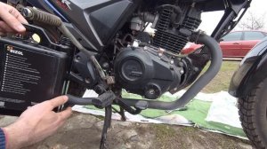 Замена масла на Lifan Cityr 200