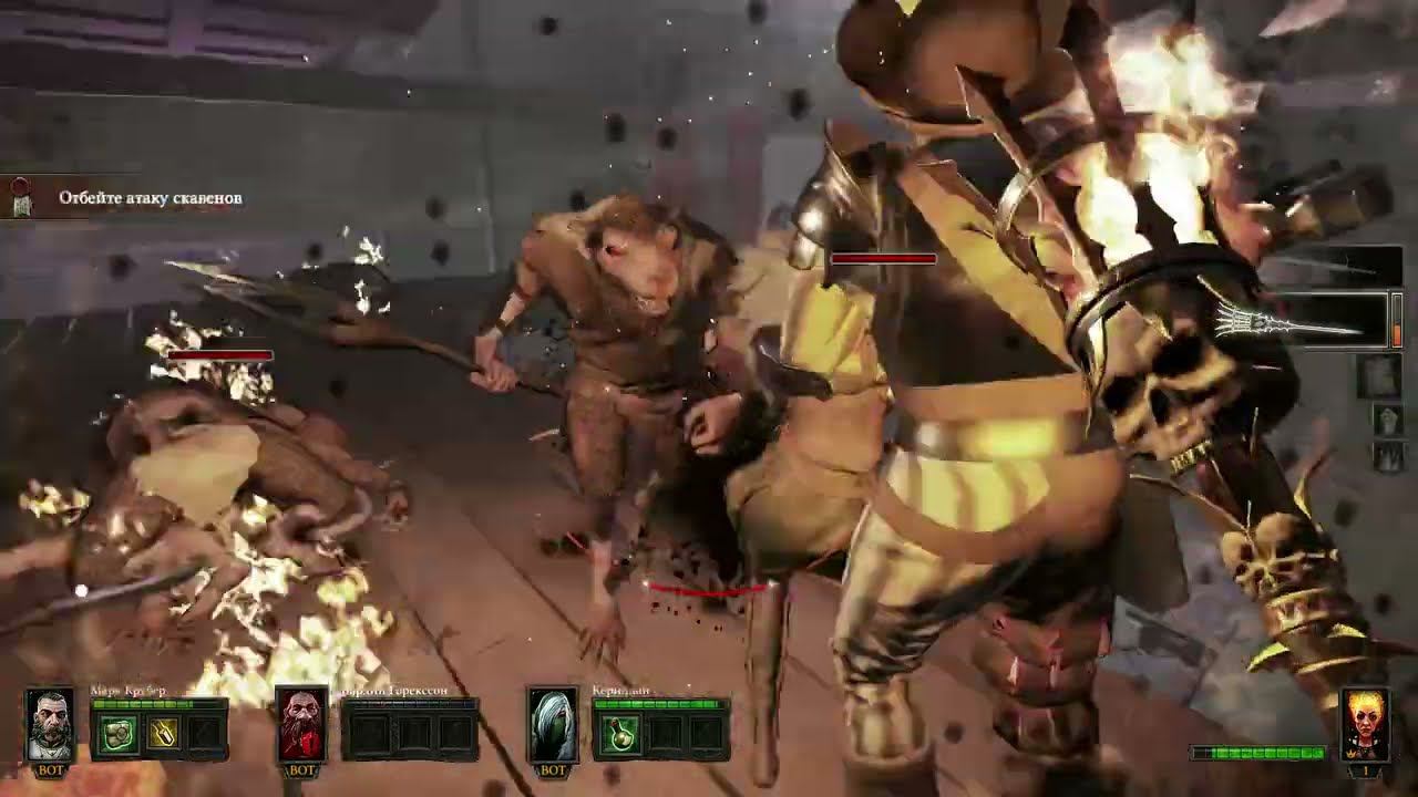Warhammer: End Times - Vermintide #gameplay Игровой процесс смотреть онлайн