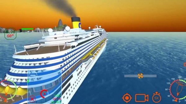 круизный лайнер costa concordia затонул