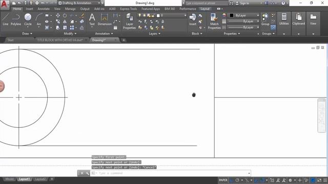 Drawing your first TITLE BLOCK in Autocad смотреть онлайн