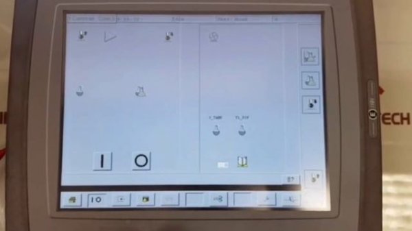 BEIJER ELECTRONICS 06035E GRAPHIC INTERFACE OPERATOR TOUCH PANEL E1101