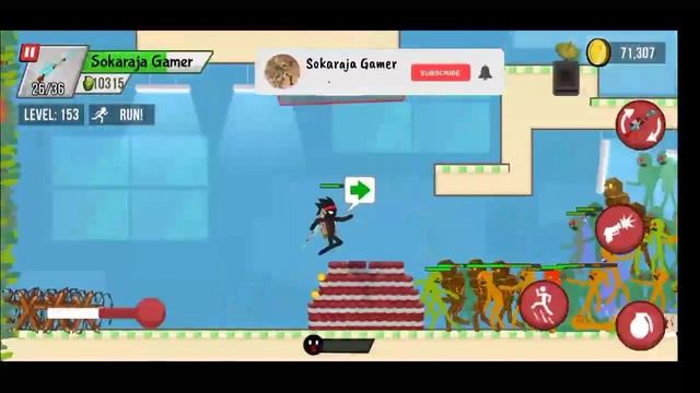 Stickman vs 6000 Zombies!! Gameplay Chapter 2 Level 151-155 смотреть онлайн