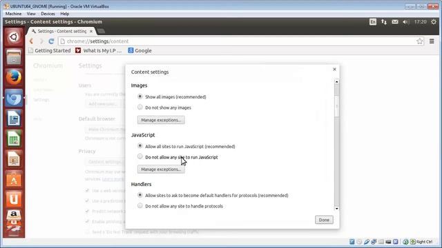 Enable/Disable JavaScript in Chromium web browser (LINUX) смотреть онлайн
