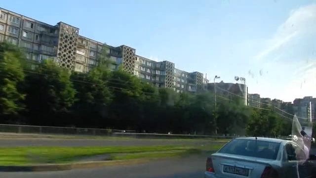 Калининград Едем по Московскому проспекту смотреть онлайн