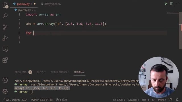 Python Array – Python tutorial magyar felirattal – CodeBerry Programozóiskola смотреть онлайн